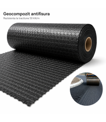Geocompozit antifisura, rezistenta la tractiune 50 kN/m, 2.2 x 100 metri, 220 mp/rola